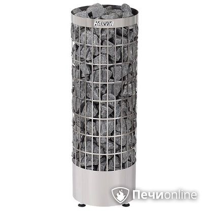 Электрокаменка для сауны Harvia Cilindro PC110E нержавейка выносной пульт, 10 кВт в Нефтеюганске